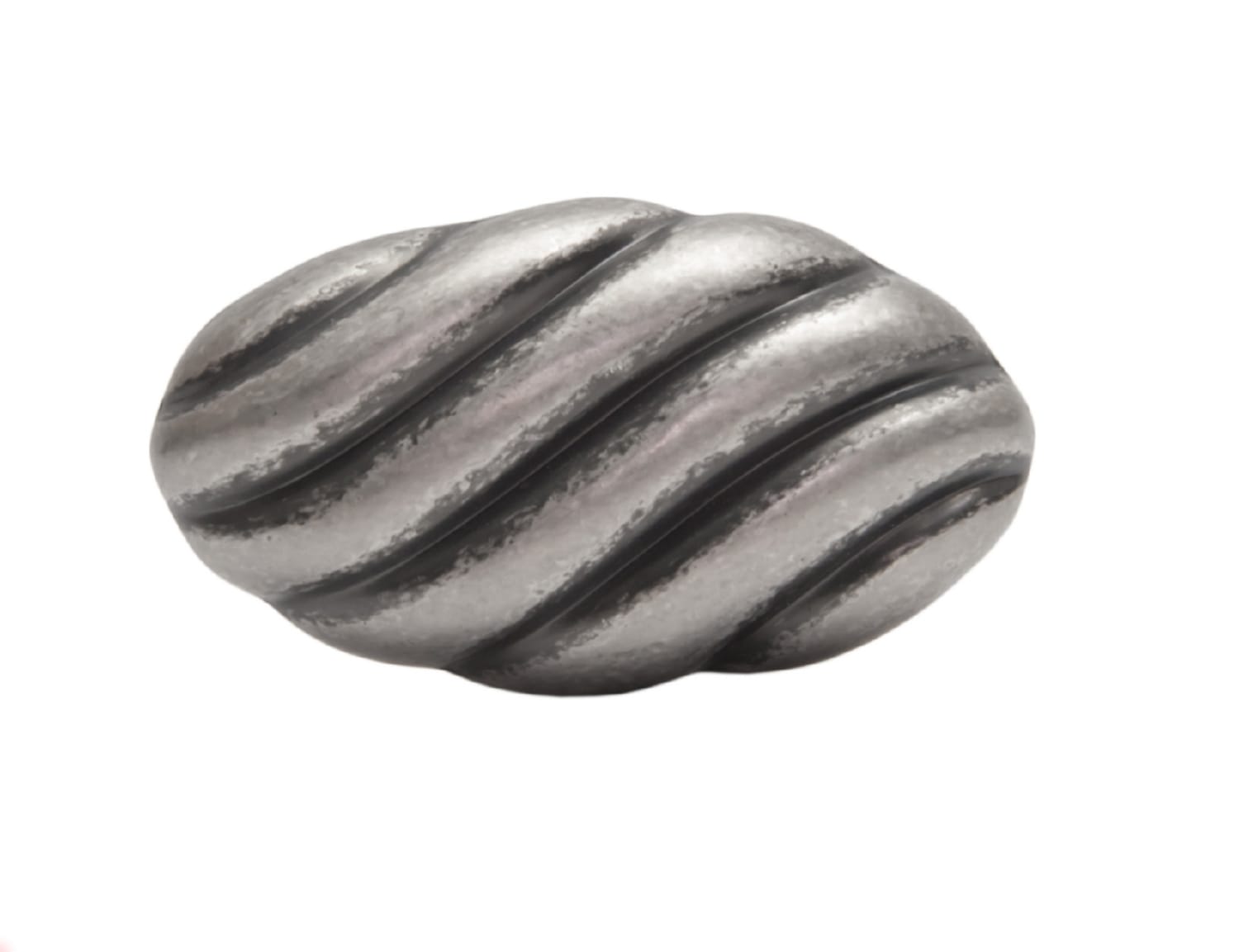 Мебельная ручка TWIST, BAZ - Чернёный старинный цинк