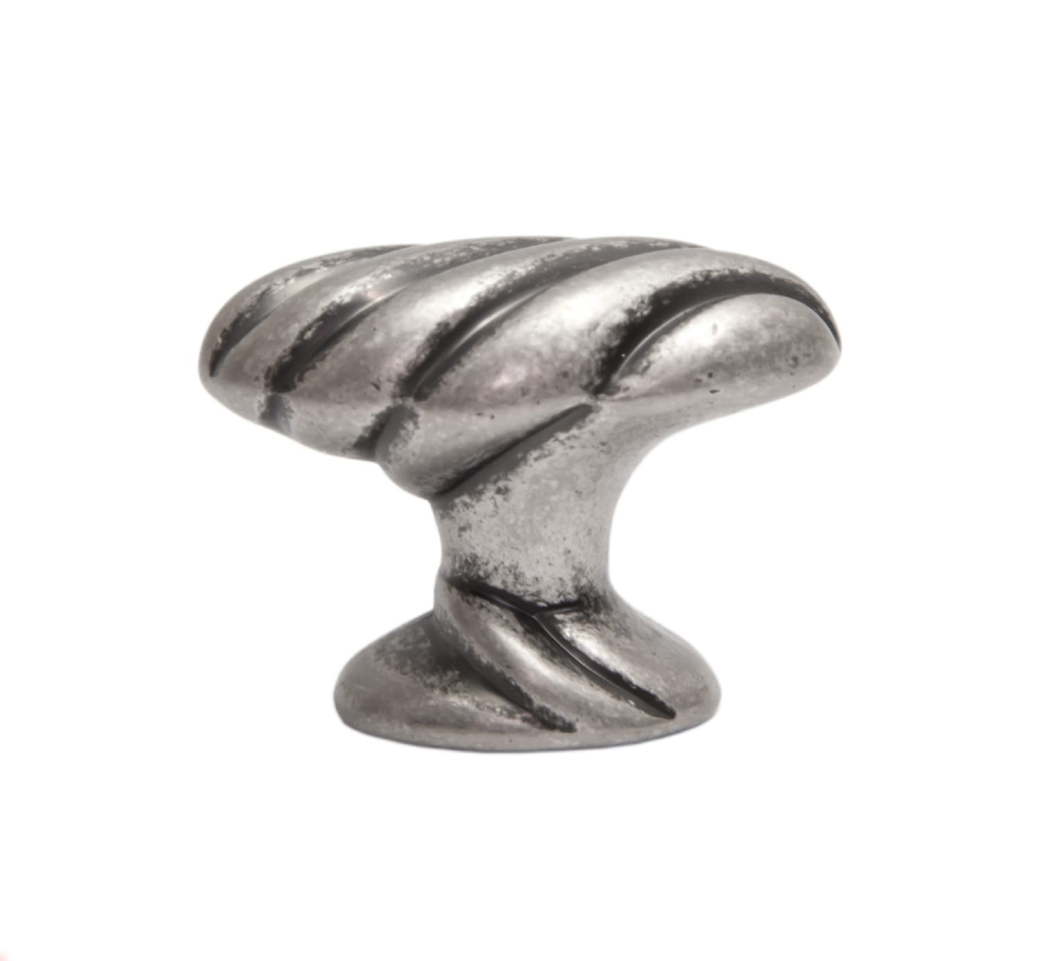 Мебельная ручка TWIST, BAZ - Чернёный старинный цинк