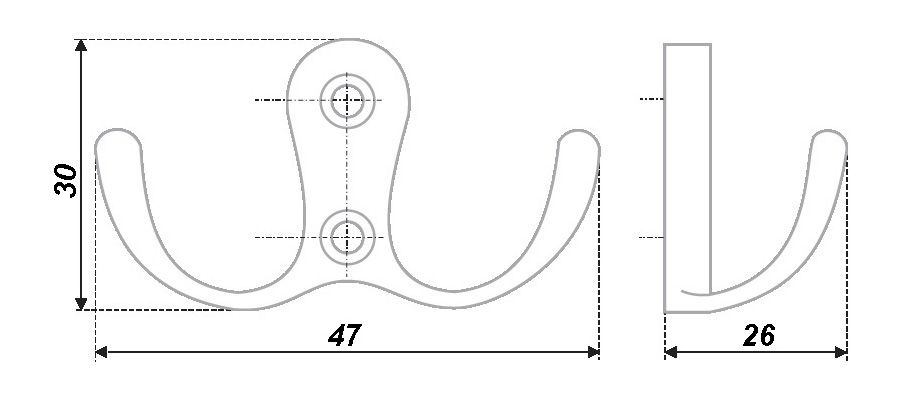Мебельный крючок