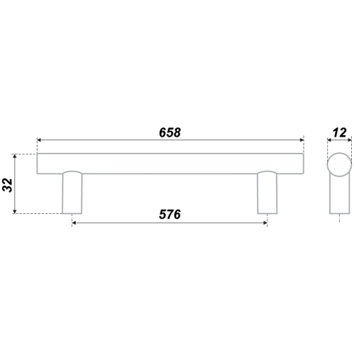 Мебельная ручка