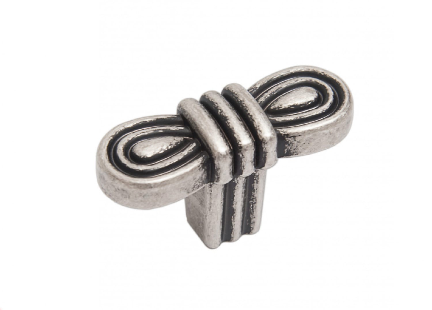 Мебельная ручка OLIVIA, BAZ - Чернёный старинный цинк