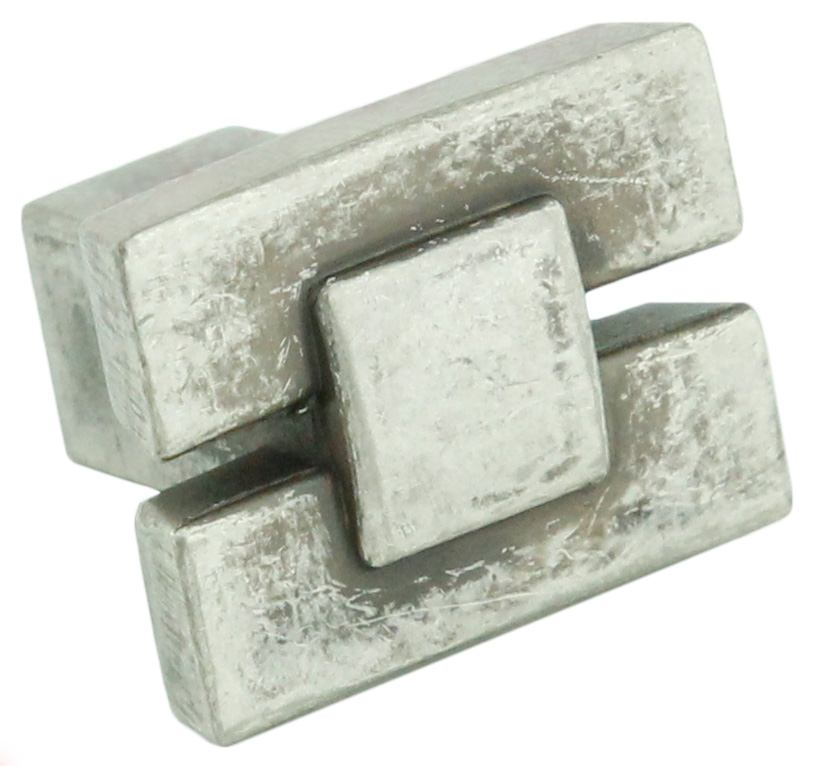 Мебельная ручка, BAZ - Чернёный старинный цинк