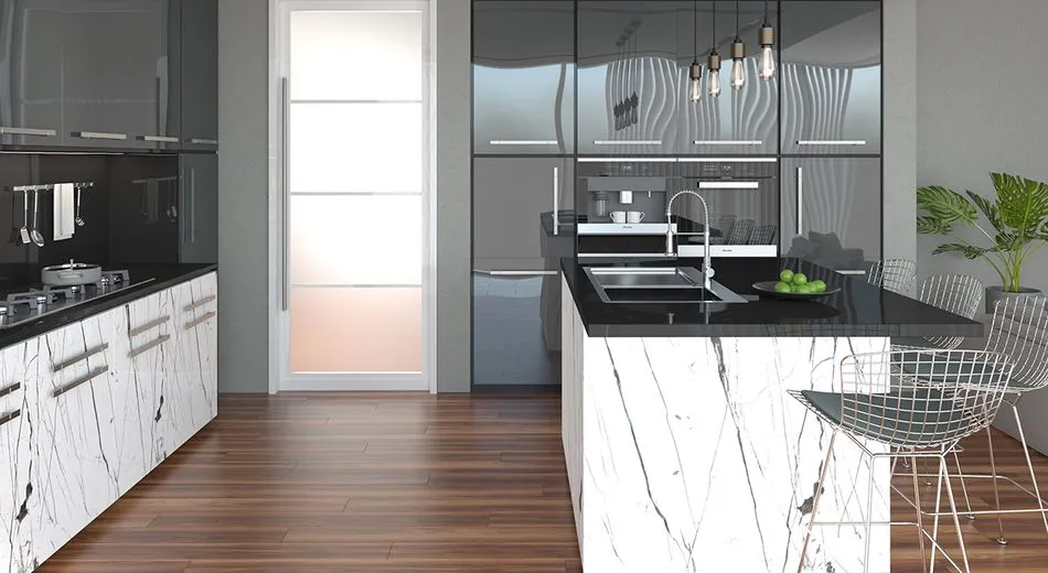 Антрацит металлик 608 МДФ 2800*1220*18 глянец AGT