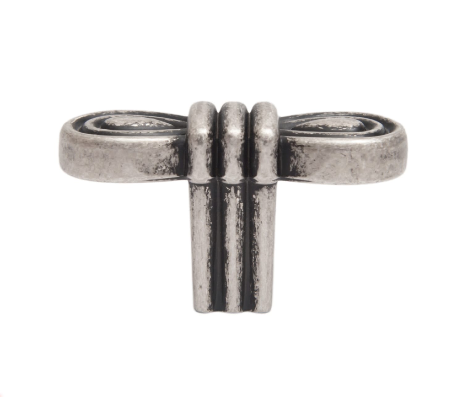 Мебельная ручка OLIVIA, BAZ - Чернёный старинный цинк