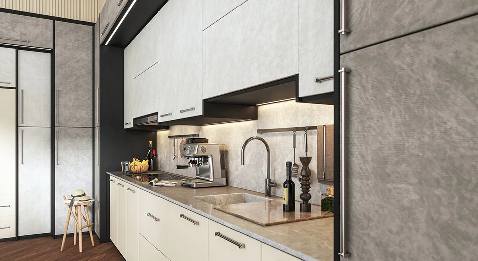 Крем кроко 3064 МДФ 2800*1220*18  AGT 4гр