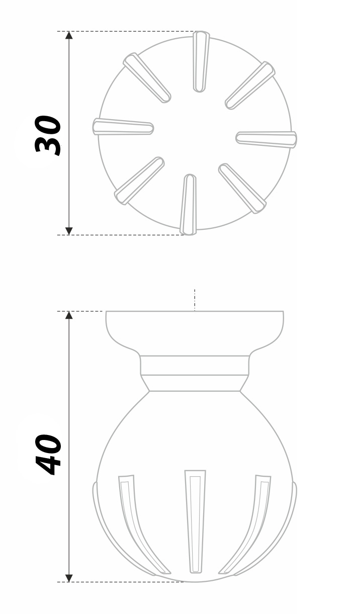 Мебельная ручка TILDA