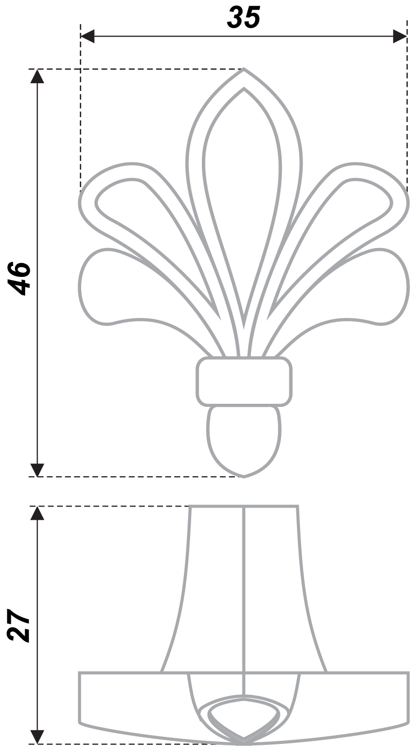 Мебельная ручка