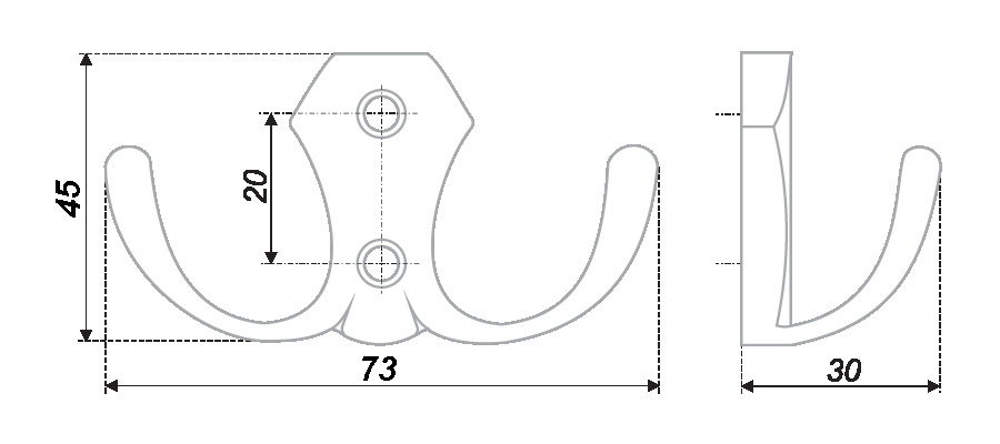 Мебельный крючок