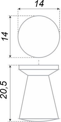 Мебельная ручка