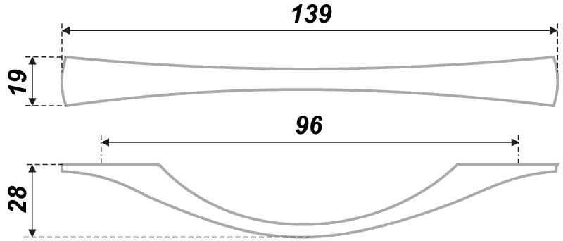 Мебельная ручка