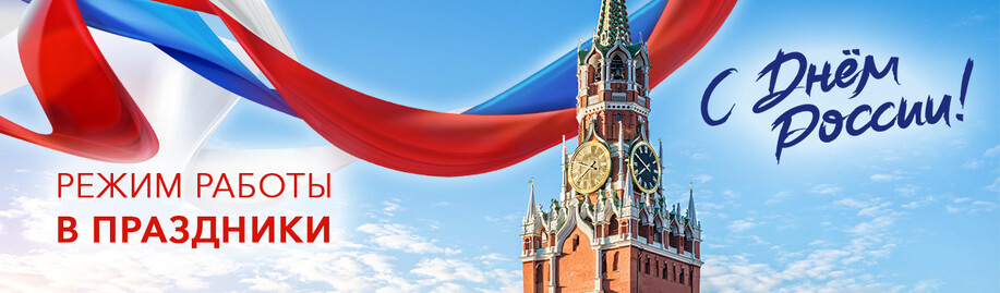 ГРАФИК РАБОТЫ ДЕНЬ РОССИИ 2025