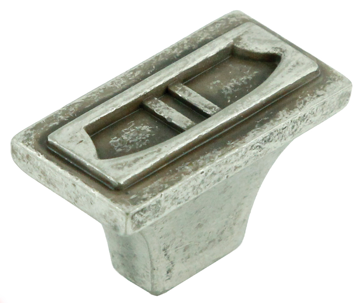 Мебельная ручка, BAZ - Чернёный старинный цинк