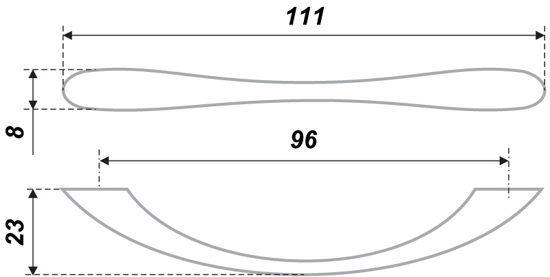 Мебельная ручка