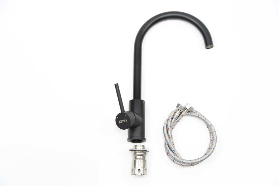 #Диспенсер/Dispenser (смеситель 8003 black matt)#