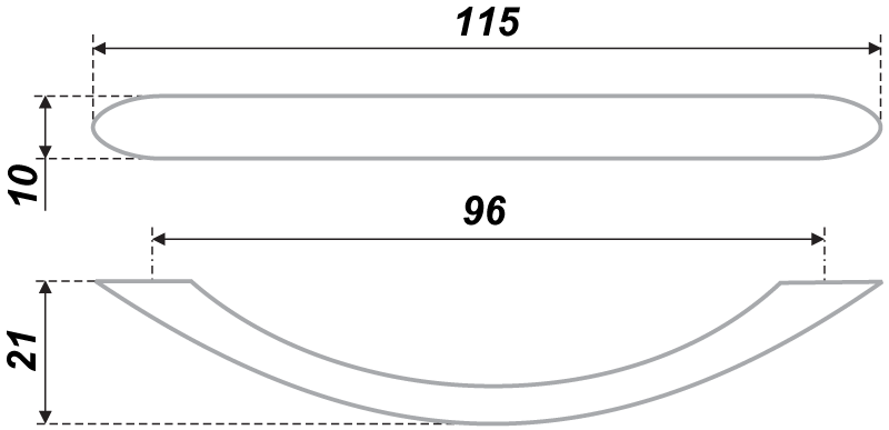 Мебельная ручка