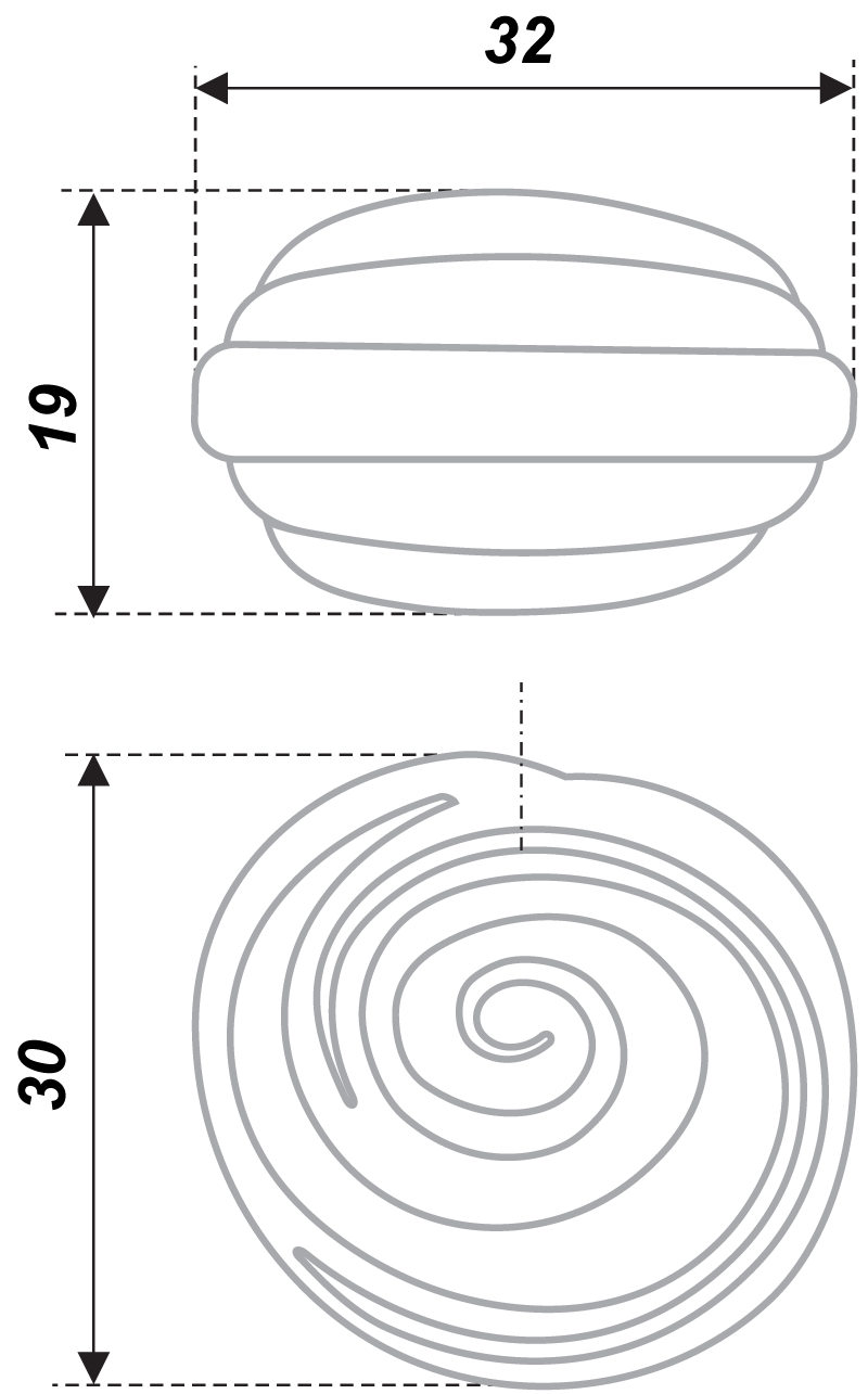 Мебельная ручка VICTORIA