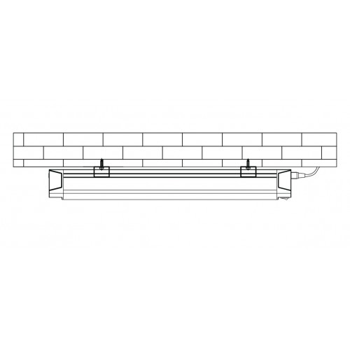 04.108.12.411  Светильник LED  Line 3-270, с выкл. 4200К, 4Вт, 220В, 330 Лм, 22LED 2835, белый