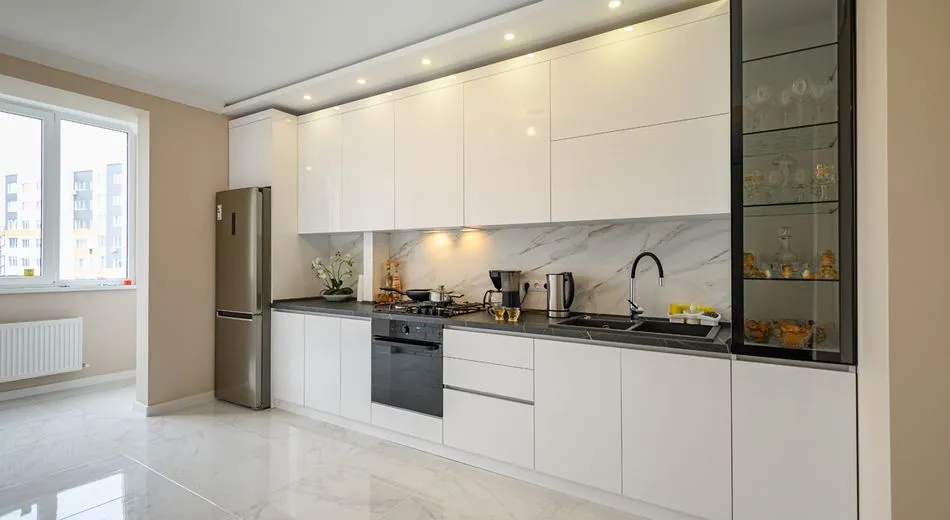 Бьянко 647 МДФ 2800*1220*18 глянец AGT