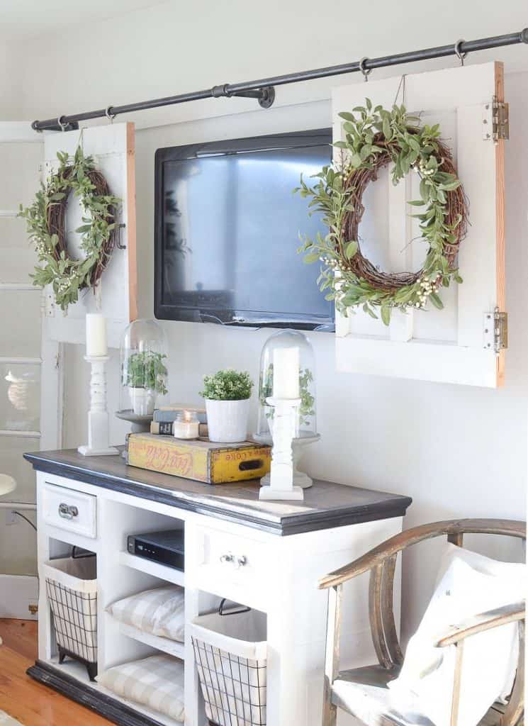 14.-White-TV-Stand-with-old-doors-TV-Cover-745x1024.jpg